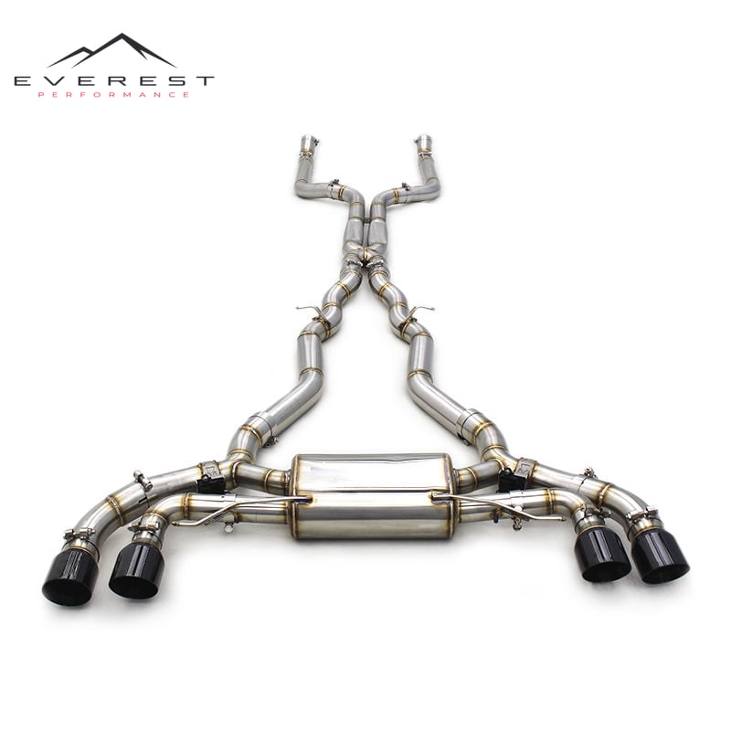 Stainless Steel Escape Catback for BMW M550/M550i 2018-2019 Valvetronic Muffler Exhaust Pipe Car Performance System