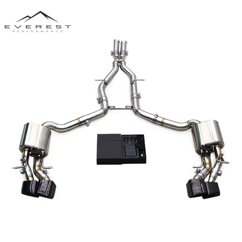 Stainless Steel Catback Exhaust for Mercedes-Benz CLS550 V8 4.7L 2010-2016