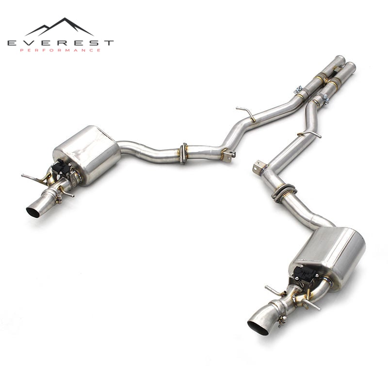 E63 Catback for Mercedes-Benz E63/E63S W212 AMG 2014-2015 Valvetronic Exhaust Valve Muffler Auto Engine Parts