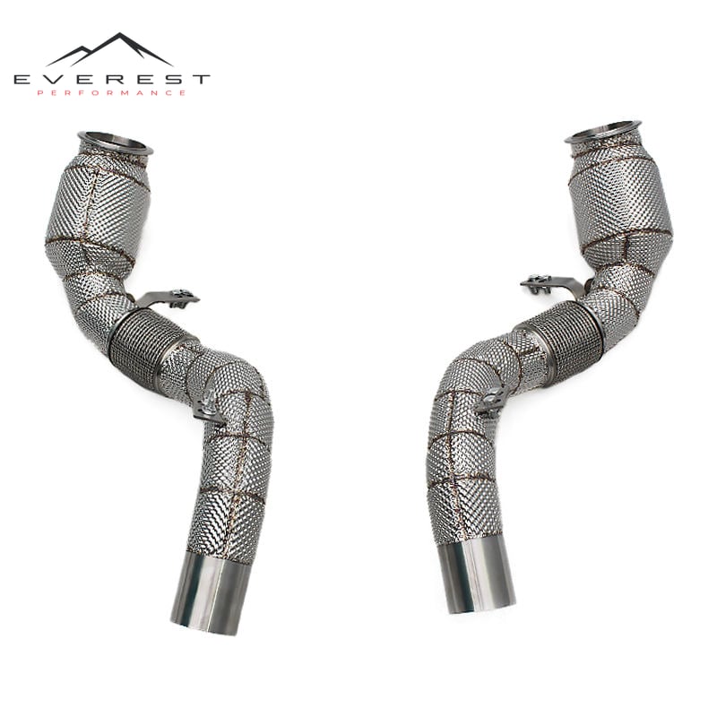 Catted Exhaust Pipes for BMW 650/650i F06/F12/F13 4.0T 2011-2017 Sport Cat Stainless Steel Downpipe