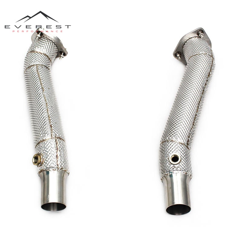Street Car Downpipe for Ferrari F430 Spider/Coupe 4.3L 2005-2008 Sport Car Stainless Steel Exhaust Straight Pipes System