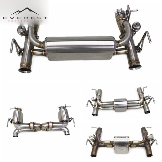 Performance Rear Muffler Section for Ferrari 488 GTB/Spider/Pista 3.9T V8 2015-2019 Enhanced Supersport Sound Catback