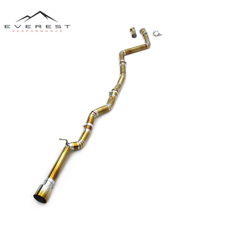Race Performance Titanium Catback for Toyota Supra A90/A91 MK4/MK5 3.0T 2020-2025 Straight Lightweight Single Exit Exhaust Pipe