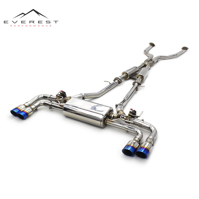 304 Stainless Steel Catback Exhaust for Lexus LC500H 3.5 V6 2018-2022 Exhaust Muffler Pipe Escape Racing Car Exhaust System
