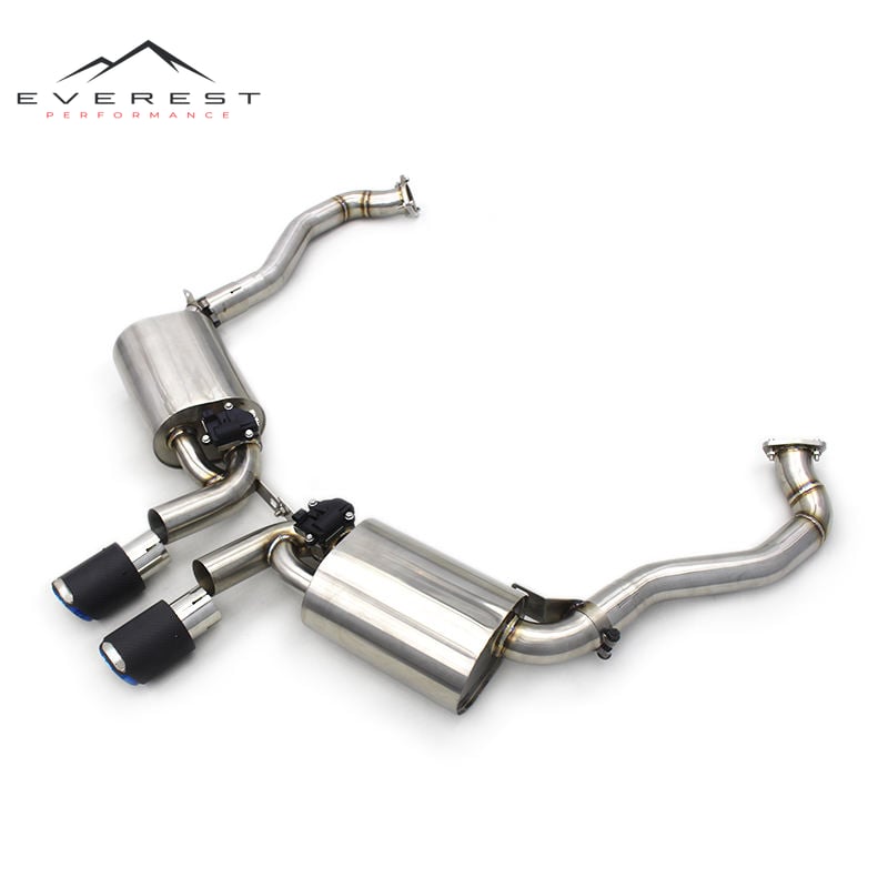 Stainless Steel Catback Exhaust for Porsche Boxster/Cayman 987.2 2.7/2.9/3.4 2008-2012 Exhaust Muffler Racing Car Exhaust System