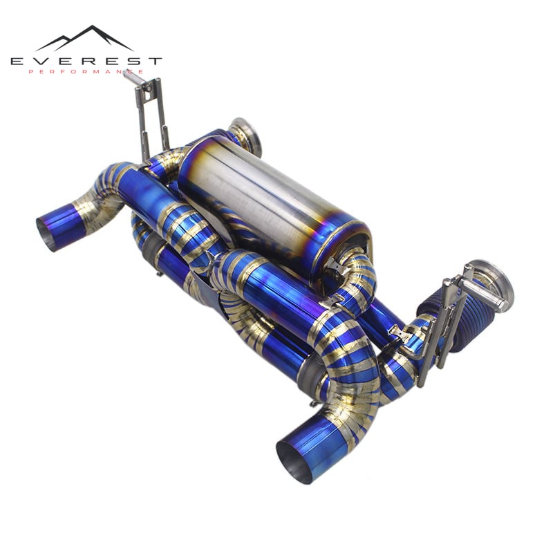 High Quality Titanium Alloy Catback Exhaust for Lamborghini Huracan EVO Spyder 2019- Car Exhaust System with Valve