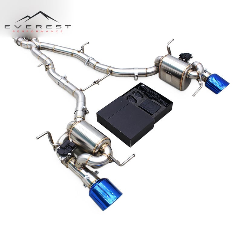 Exhaust Pipe System for Mercedes-Benz SLK280/SLK300/SLK350 R171 3.0L/3.5L 2004-2011 Stainless Steel Catback Muffler