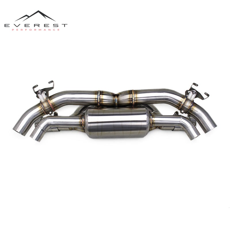 Valvetronic Exhaust for Porsche 911/992/992.1 Turbo S/Carrera S 3.0T/3.8T 2019-2024 Stainless Steel Exhaust Pipe