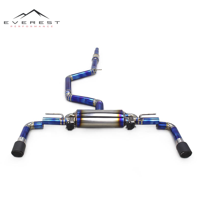 Exhaust System for VW GOLF 8 MK8 GTI 2.0T 2020-2024 Racing Escape Titanium Exhaust Pipe Muffler Exhaust Valve