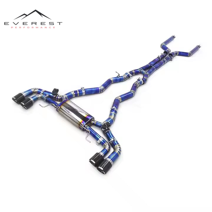 Muffler Exhaust System for BMW M8 F91/F92/F93 4.4T 2019-2023 Four-door Saloon Electronic Valve Catback