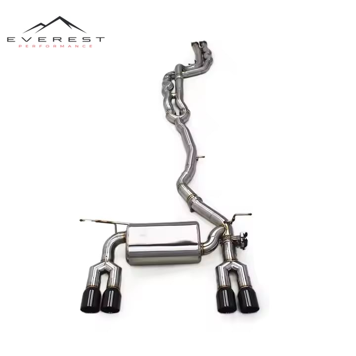 Valvetronic Muffler for BMW M3/M4 F80/F82 3.0T (2014-2019) 2.5Inch SUS304 Equal Length Exhaust Mid Pipe