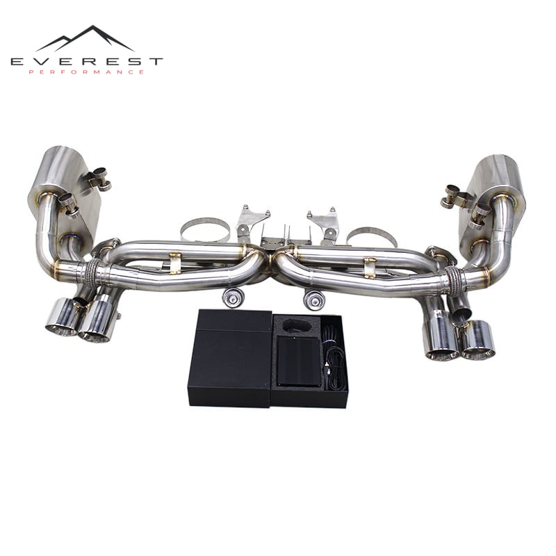 Valved Exhaust for Porsche 911 991.1 Targa 4S 3.8L 2011-2015 991 Muffler with Valve Control System Street Exhaust