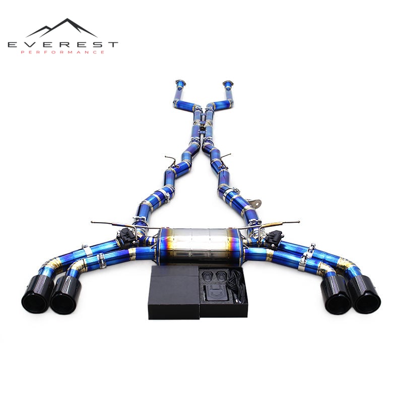 Catback Exhaust for BMW M5/M6 G90/G99 LCI 4.4T 2024-2025 Racing Titanium Exhaust Pipes MP Tips
