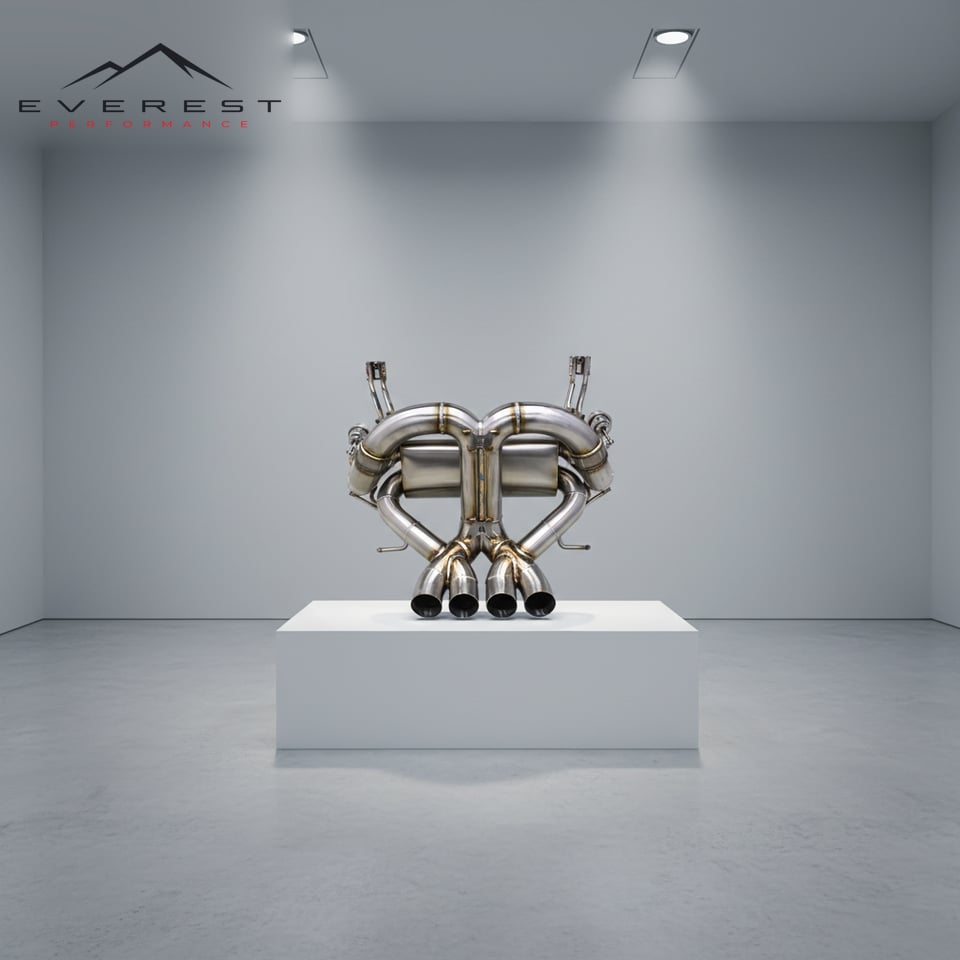 Direct Replacement Exhaust for Lamborghini Aventador LP700/LP720-4/LP750SV 6.5 2011-2016 Stainless Steel Valved Axleback Muffler
