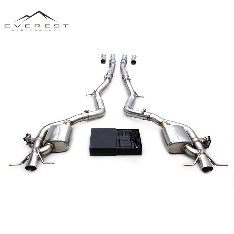Custom Valvatronic Exhaust System for Mercedes-Benz S580 W223 4.0T 2020-2025 Auto Car Accessories SS304 Pipe Catback Muffler