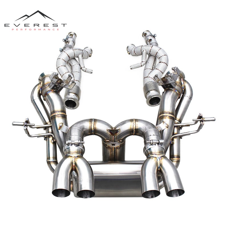 Stainless Steel Catback Exhaust System for 2023-2025 for Lamborghini Revuelto 6.5L V12 Premium Exhaust Pipes