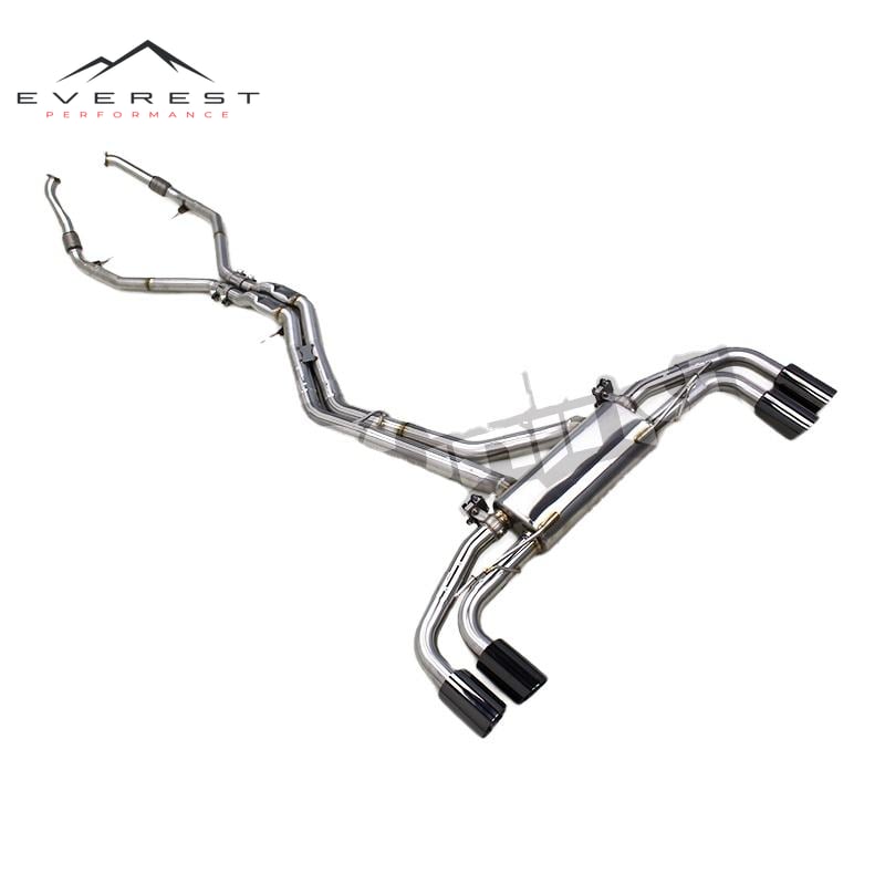 Stainless Steel Exhaust Pipes for Audi SQ5 8R/FY 3.0T 2016-2024 Valvetronic Muffler Catback Escape Car Exhaust System