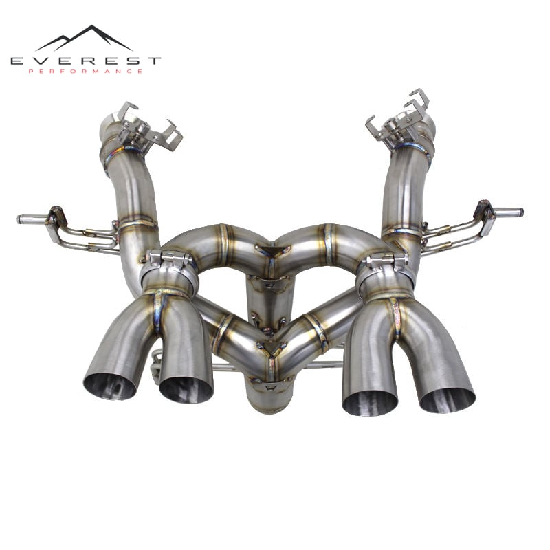 Stainless Steel Catback Exhaust Pipes Muffler Exhaust System for Lamborghini Revuelto V12 6.5L (2023-2025)