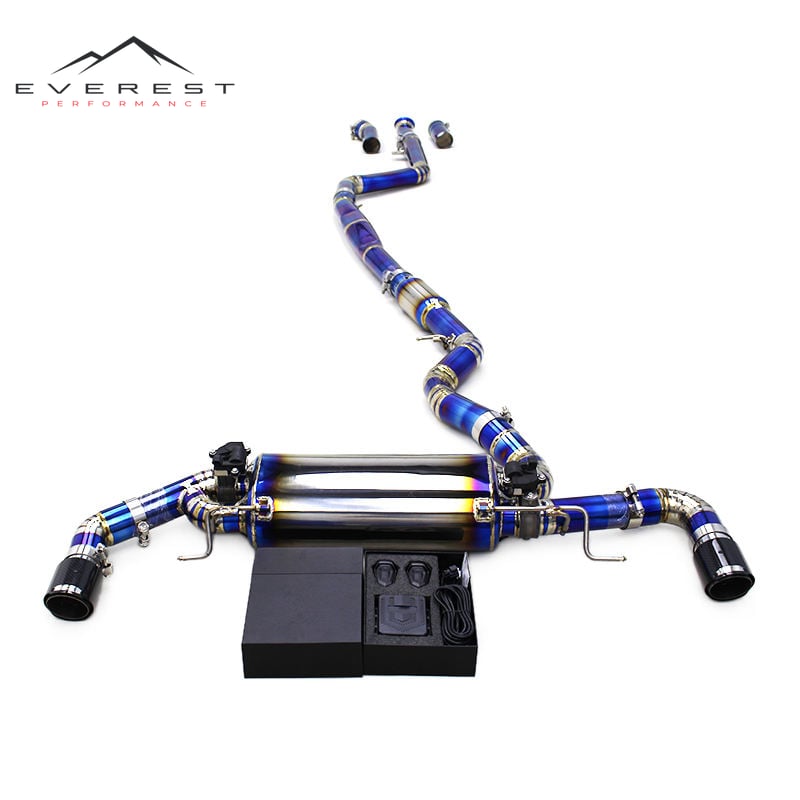Titanium Catback for BMW 230/230i 2.0L G42 B48 2024 Valvetronic Muffler Exhaust System With Remote Control