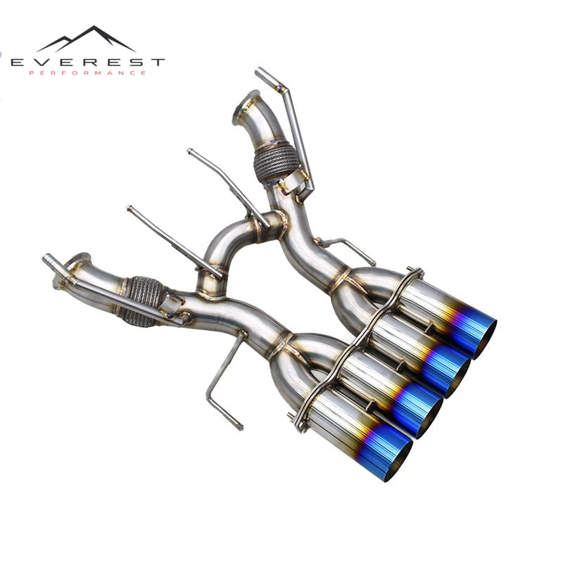 Stainless Steel Catback for Mclaren 765LT 4.0T 2020+ Straiht Through Exhaust Pipes Modified Sounds
