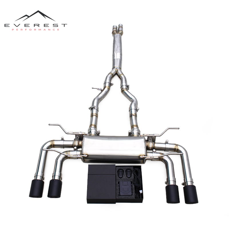 Catback Exhaust for Jaguar F-TYPE V8 5.0T 2014-2019 Stainless Steel Exhaust Pipe Muffler with Valve Control