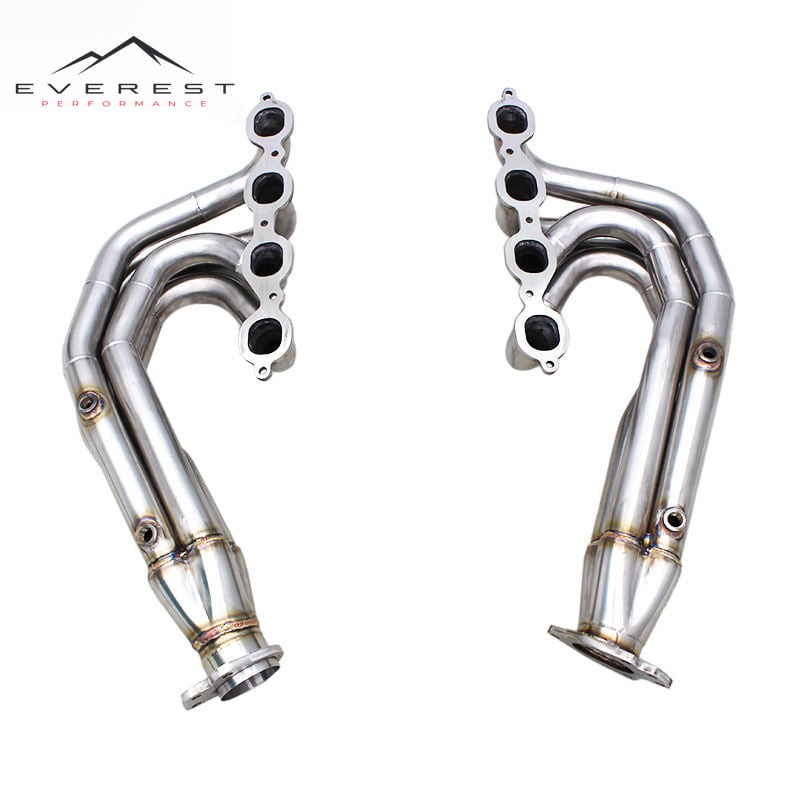 Race Exhaust Header for Chevrolet Corvette C8 Z51/Z06 Extended 6.2L 2019-2025 4 to 1 Equal Length Header