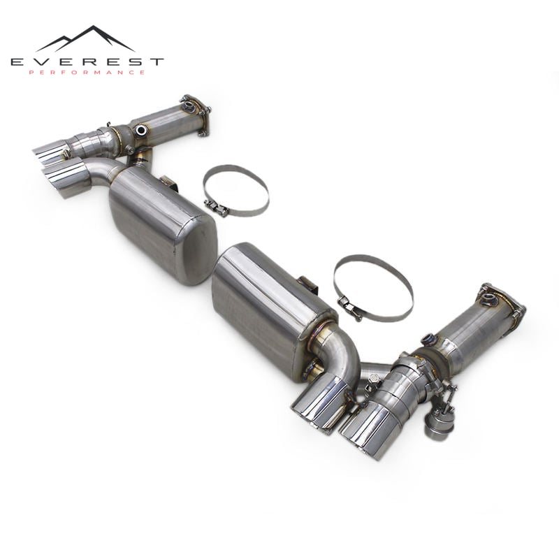 Performance Car Exhaust Pipe for Porsche 911 997 997.1 TURBO 3.6 2004-2012 Automatic Car Part Stainless Steel Exhaust Pipes