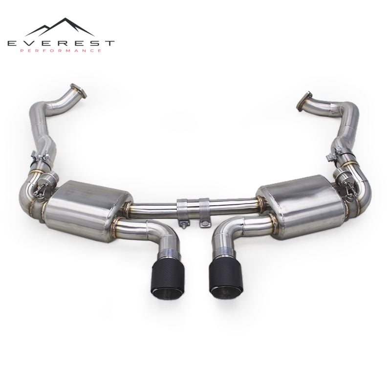 Catback Exhaust for Porsche 981 Boxster/Cayman 2.7/3.4 2012-20153 High Performance Exhaust System Stainless Steel Pipe