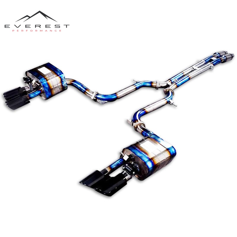 High Performance Catback Titanium Exhaust Pipe Valvetronic Exhaust Muffler Catback for Porsche Panemera 970 3.0 3.6 4.8 2009