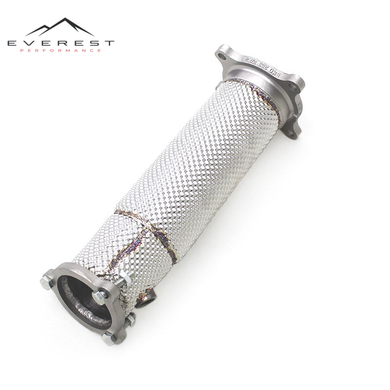 Automobile Exhaust System SS304 Downpipe Header for Audi A6 A7 C7 2.0T 2012-2018 Exhaust Header Manifold Down Pipe