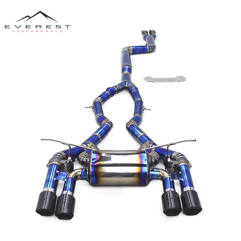 Exhaust Pipe System for BMW M3/M4 F80/F82/F8X 3.0T 2015-2019 Car Titanium Catback Exhaust Pipes Muffler With Valve Control