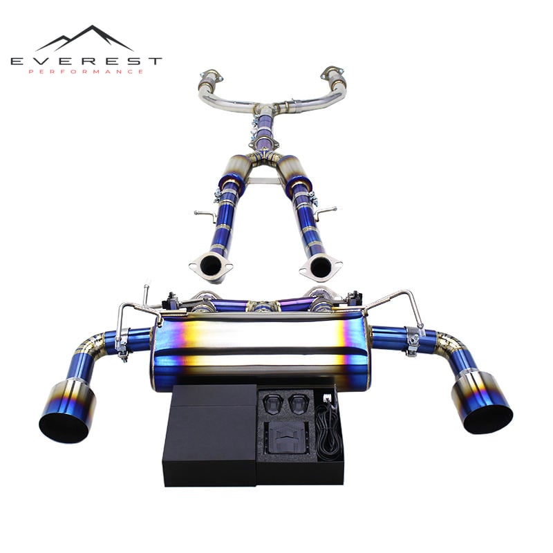 Racing Car Exhaust System for Infiniti G37 3.7L 2010-2021 Titanium Catback Exhaust Downpipe Muffler Catback Exhaust