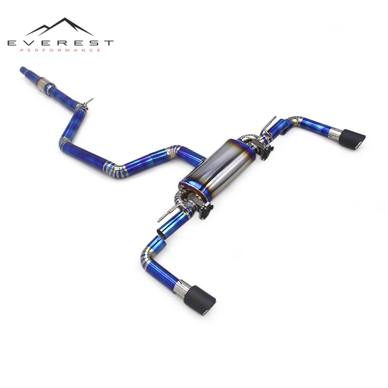 Catback Exhaust for VW GOLF 8/MK8/GTI 2.0T 2020-2024 Racing Escape Valvetronic Titanium Exhaust Pipe Muffler