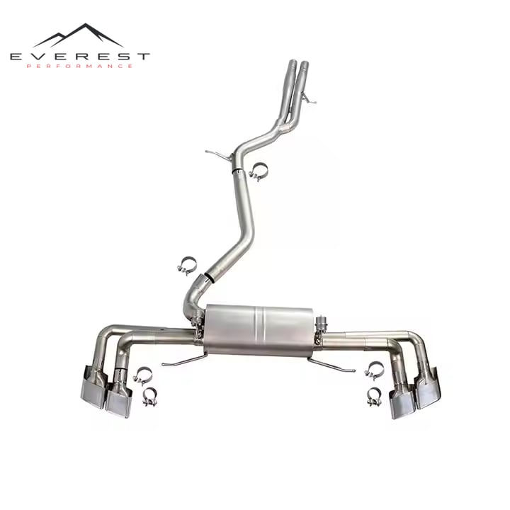 Exhaust Catback System for audi Q7 High Performance Exhaust Stainless Steel Catback Exhaust Manufacturers