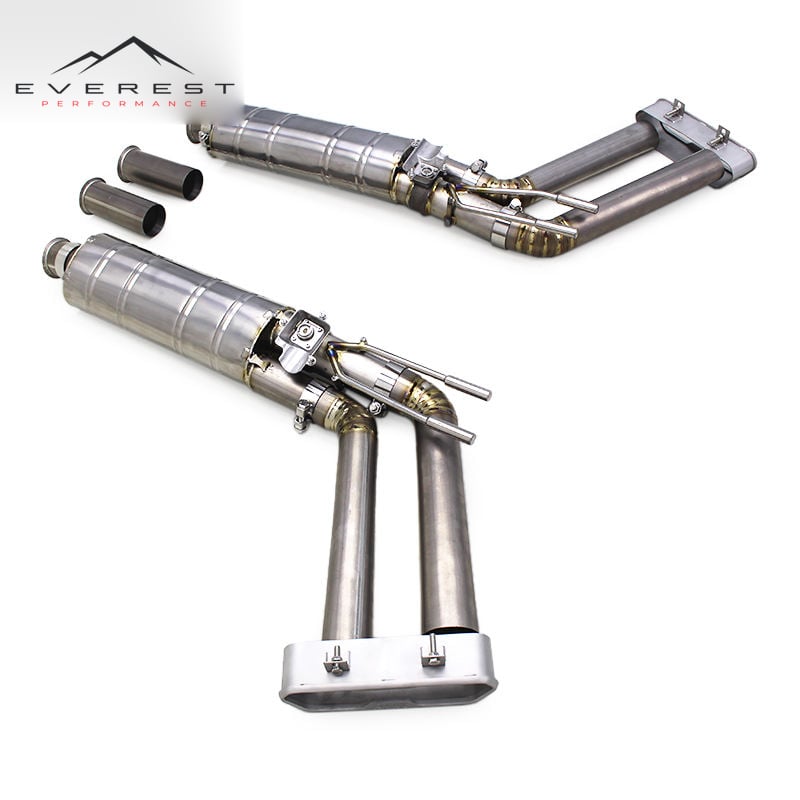Titanium Alloy Catback Exhaust for Mercedes-Benz G63 AMG W464 4.0T 2019-2023 Equipped Muffler with Valvetronic System