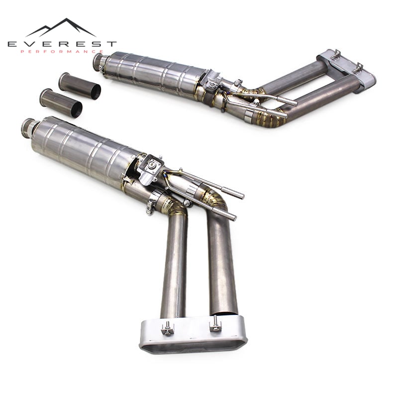 Titanium Alloy Catback Exhaust for Mercedes-Benz G63 AMG W464 4.0T 2019-2023 Equipped Muffler with Valvetronic System