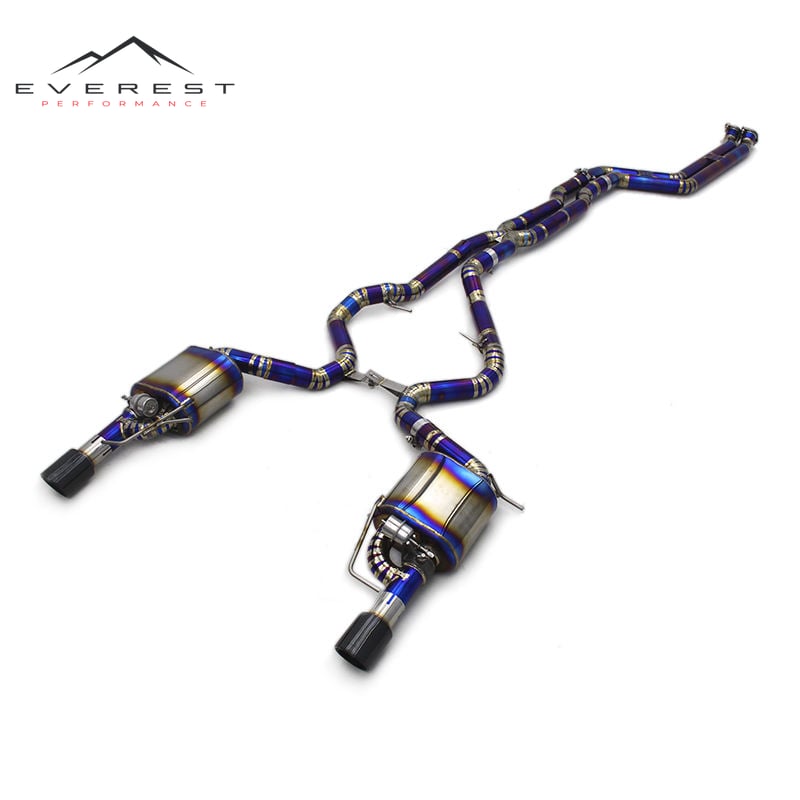 Titanium Exhaust Pipe for BMW 335/335i E90/E92/E93 N54/N55 3.0T 2007-2015 Catback Exhaust Car Exhaust System