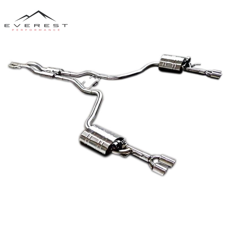 High Performance Catback Muffler for Jaguar XJL 3.0T 2010-2019 304 Stainless Steel Exhaust Pipes Exhaust System