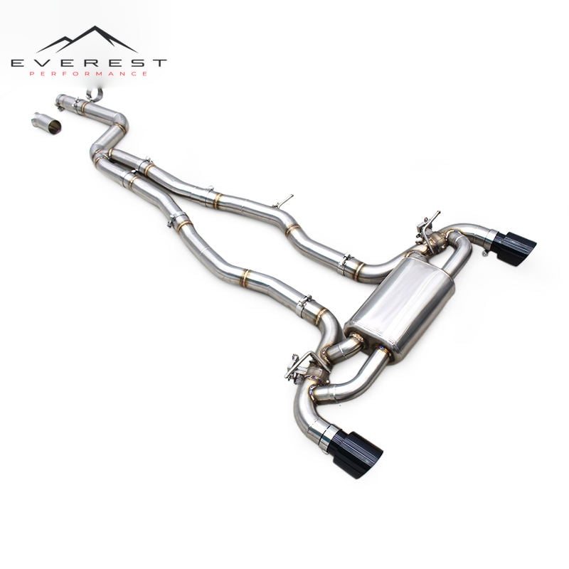 Stainless Steel Brushed Exhaust Pipe System for Toyota Supra A90/A91 MK4/MK5 3.0T 2020-2023 Racing Muffler with Valve