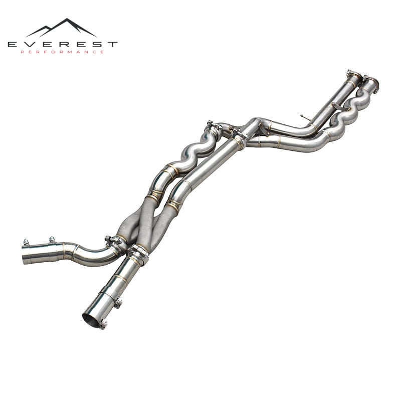 Racing Middle Pipes with Z Pipe for BMW M2C/M2 Competition S55 F87 3.0T 2018-2023 Racing Exhaust Equal Length Mid-Pipe SUS304