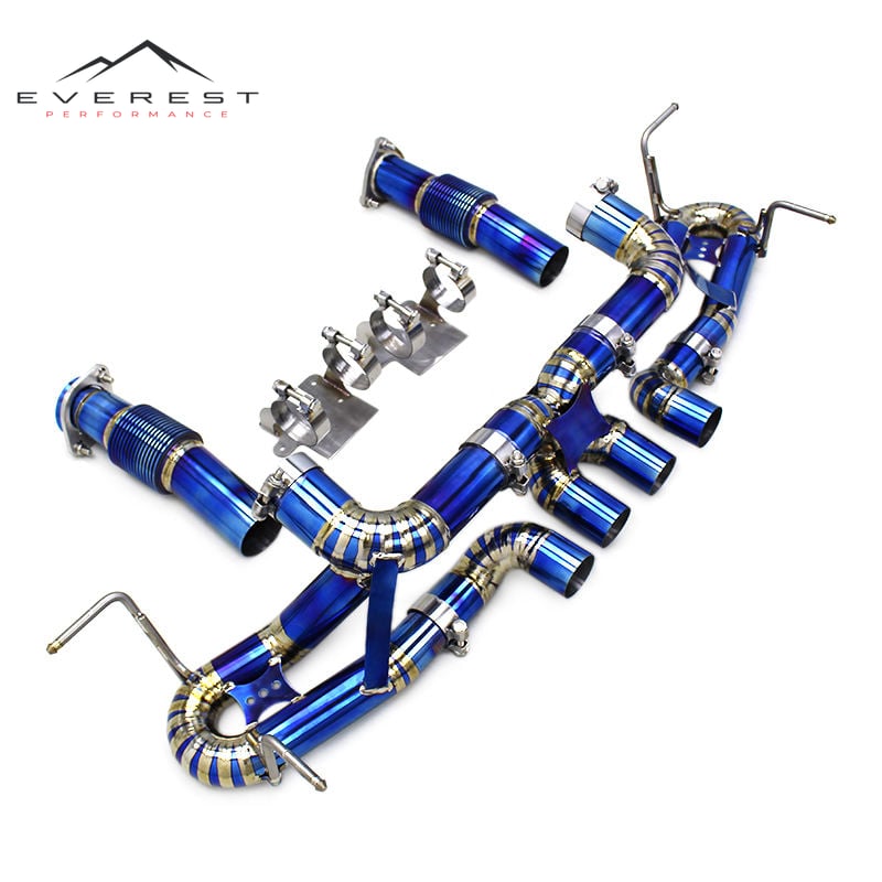 Performance Muffler Catback Exhaust System for Chevrolet Corvette C8 Z06 2019-2023 Titanium Exhaust Pipe