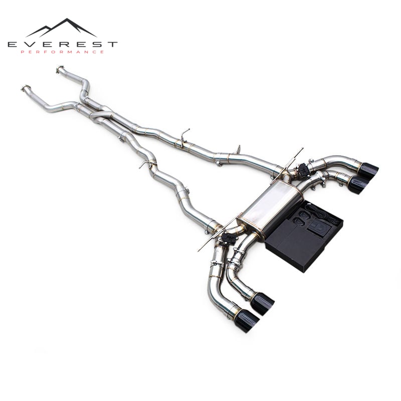 Racing Car Exhaust System with Z Pipe for BMW M5/M6 G90/G99 LCI 4.4T 2024-2025 Stainless Steel Valvetronic Catback Exhaust