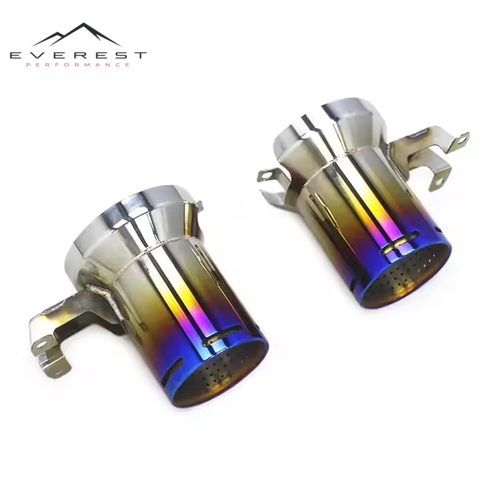 Exhaust Titanium Tips Muffler for Lamborghini Aventador SVJ Racing Sport Car Tail Throat
