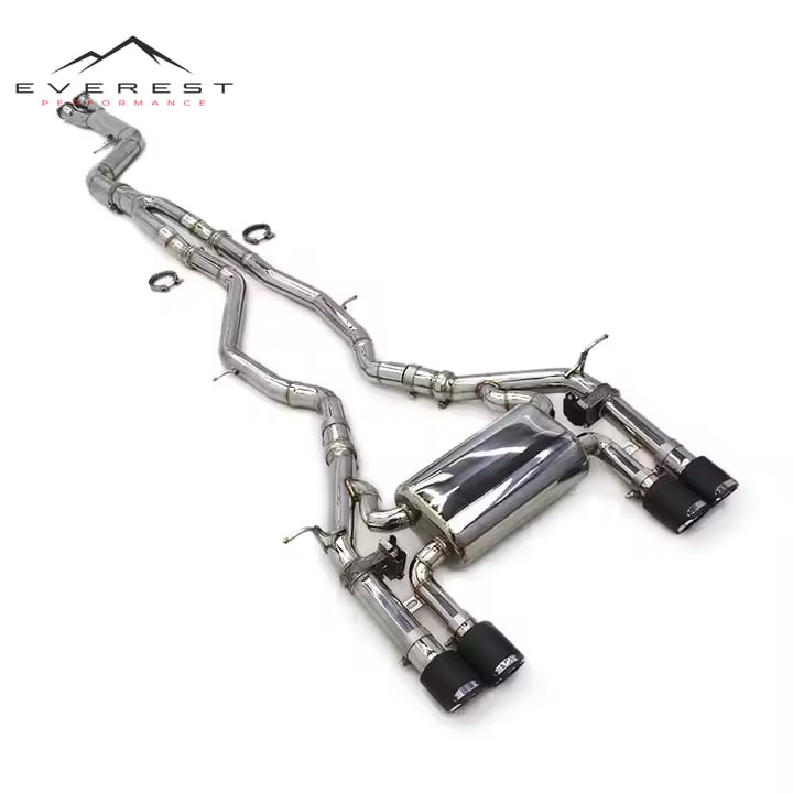 Stainless Steel Catback Exhaust System for BMW M3/M4 F80/F82 3.0T (2014-2019) Valve Escape Auto Accessories