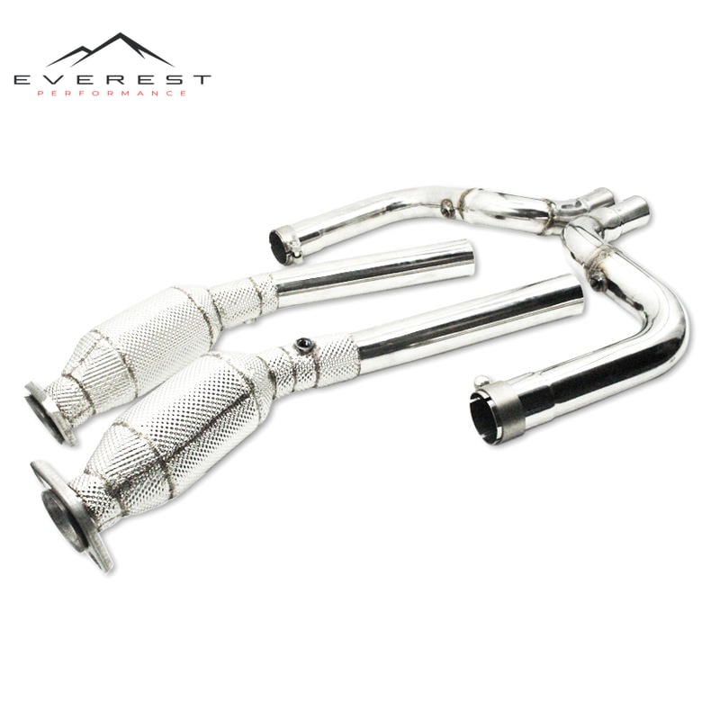 High Performance Car Exhaust Downpipe for Jaguar XE 3.0T 2014-2017 Stainless Steel Exhaust Pipes Exhaust Downpipe