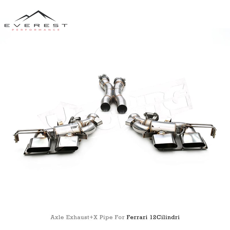 Valvetronic Muffler Exhaust Pipes for Ferrari 12Cilindri F140 HD V12 6.5L 2024+ Stainless Steel Luxury Car Catback