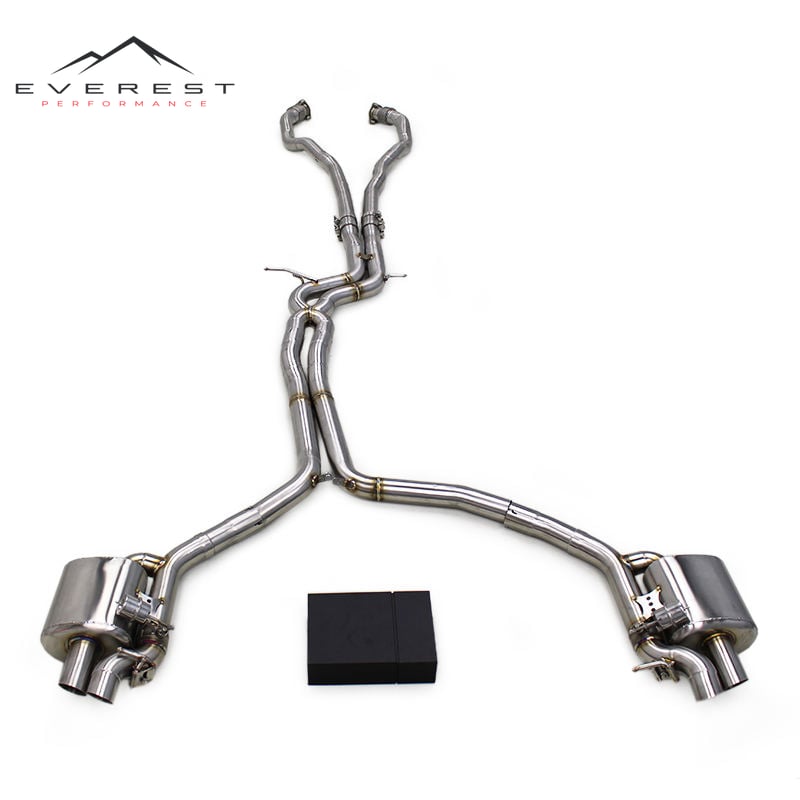 Catback Exhaust for Audi RS4/RS5 B8.5 4.2L 2012-2016 Valvetronic Exhaust System Escape Stainless Steel Pipe Muffler