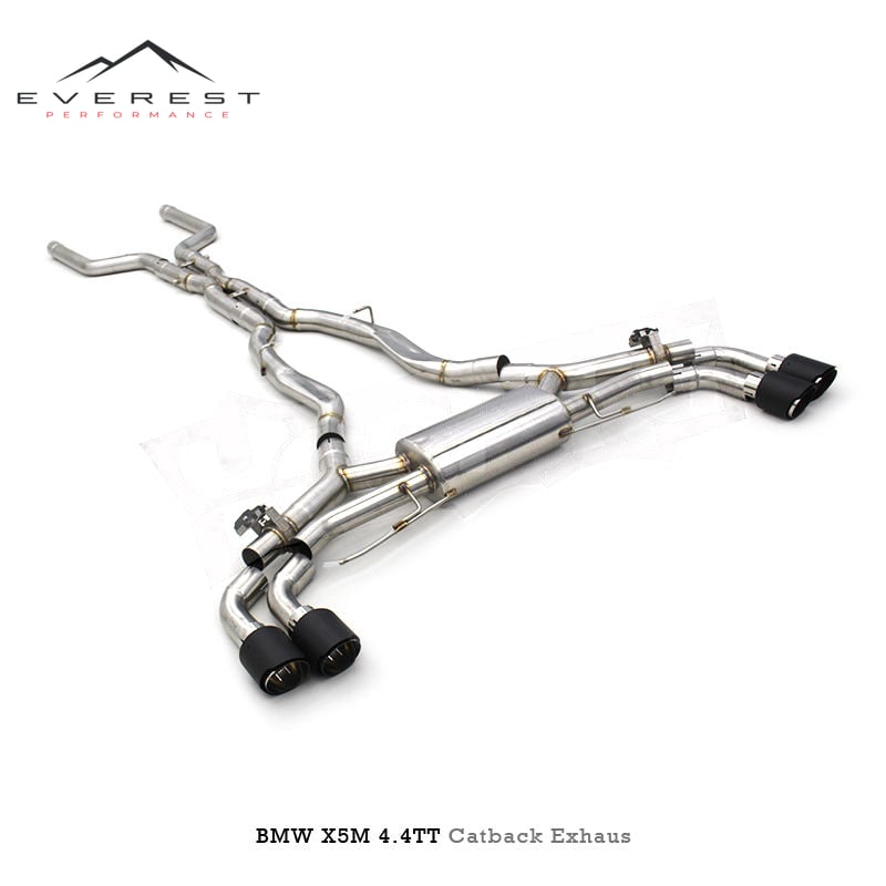 Racing Exhaust Pipes Valvetronic Exhaust Catback System for BMW X5/X5M 4.4TT 2010-2018 Stainless Steel Exhaust Silencer