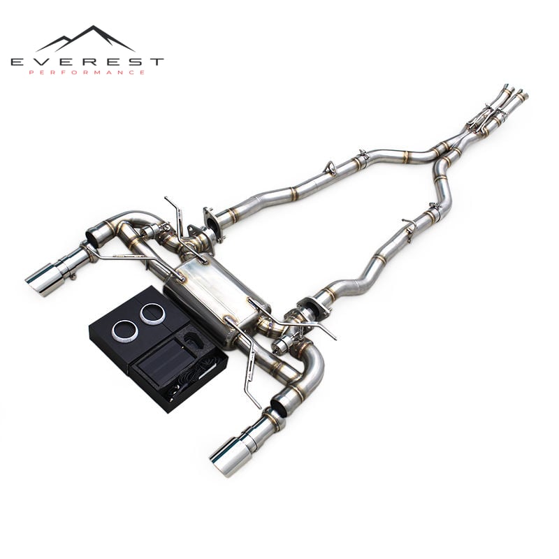 Stainless Steel Catback Exhaust for Aston Martin DB9 V12 6.0L 2004-2017 Car Exhaust System Valvetronic Muffler Exhaust Pipe