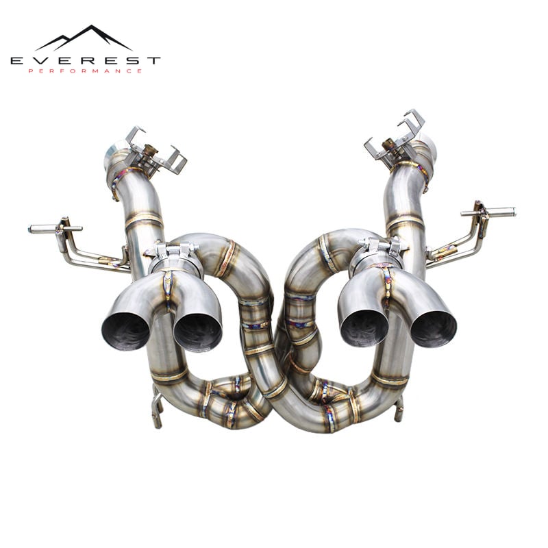 Supersport Catback With Z Pipe for Lamborghini Revuelto 6.5L V12 2023-2025 Enhanced Sound Exhaust Axle Back